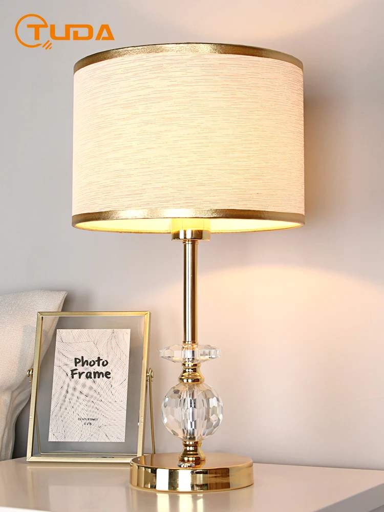 TUDA Free Shipping Crystal Table Lamp for Bedroom Living Room Bedside Lamp Modern Creative High-End Entry European Crystal Lamp
TUDA Free Shipping Crystal Table Lamp for Bedroom Living Room Bedside Lamp Modern Creative High-End Entry European Crystal Lamp