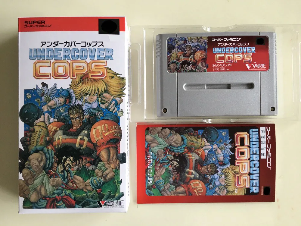 16Bit Games ** Undercover Cops ( Japan NTSC-J Version!! Box+Manual+Cartridge!! )
16Bit Games ** Undercover Cops ( Japan NTSC-J Version!! Box+Manual+Cartridge!! )