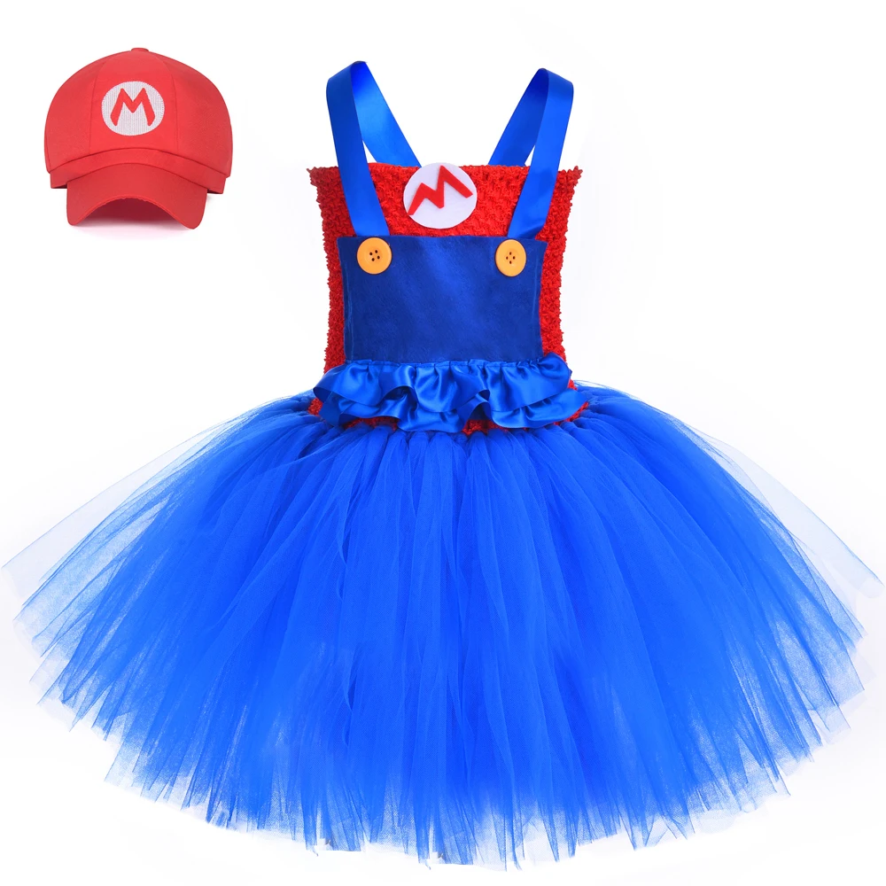 Kids Game Character Costumes for Girls Cartoon Princess Dresses with Hat Halloween Christmas Tutu Outfit Children Clothes Set
Kids Game Character Costumes for Girls Cartoon Princess Dresses with Hat Halloween Christmas Tutu Outfit Children Clothes Set