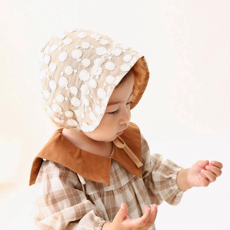 Spring Summer Flower Pattern Infant Baby Caps Soft Lace Cotton Breathable Kids Boys Girls Sun Hats Bucket Hats
Spring Summer Flower Pattern Infant Baby Caps Soft Lace Cotton Breathable Kids Boys Girls Sun Hats Bucket Hats