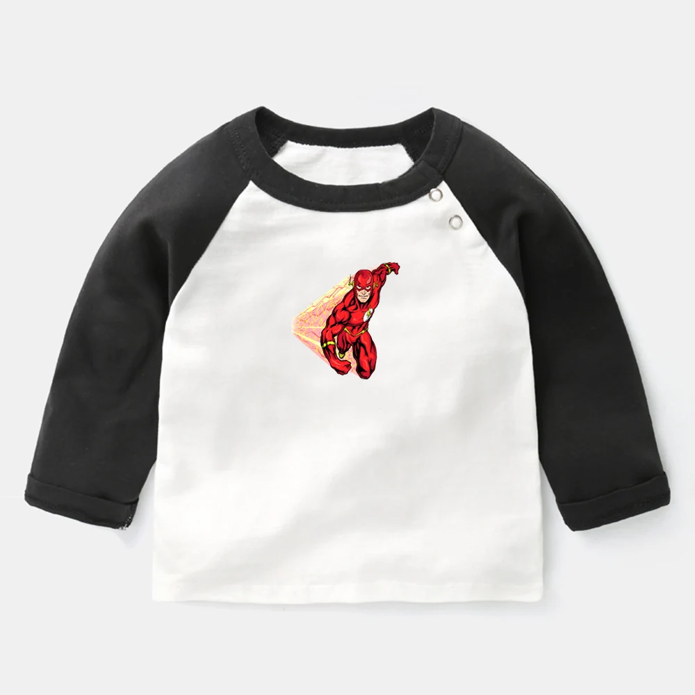 The Flash Sorry I'm Late Design Newborn Baby T-shirts Toddler Raglan Color Long Sleeve Tee Tops
The Flash Sorry I'm Late Design Newborn Baby T-shirts Toddler Raglan Color Long Sleeve Tee Tops