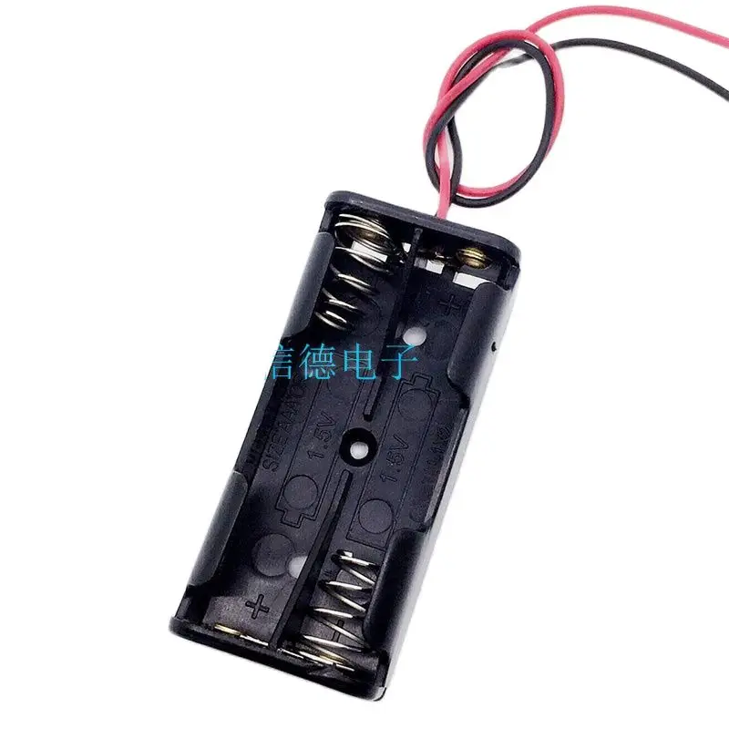 No cover No. 7 2 sections in series 2 AAA battery box with lead 2 sections No. 7 two sections
No cover No. 7 2 sections in series 2 AAA battery box with lead 2 sections No. 7 two sections