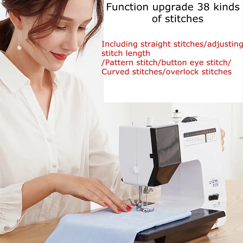 Free shipping UFR-737 Double Needle Sewing Machine Household Desktop Multifunctional Micro Electric Sewing Machine
Free shipping UFR-737 Double Needle Sewing Machine Household Desktop Multifunctional Micro Electric Sewing Machine