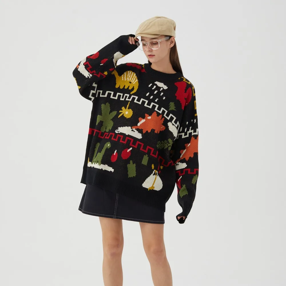 Knitted Multi Colorful Kawaii Cute Funny Woman Sweaters Winter Clothes Women Nice Pullover Cardigan Long Sleeve Tops
Knitted Multi Colorful Kawaii Cute Funny Woman Sweaters Winter Clothes Women Nice Pullover Cardigan Long Sleeve Tops