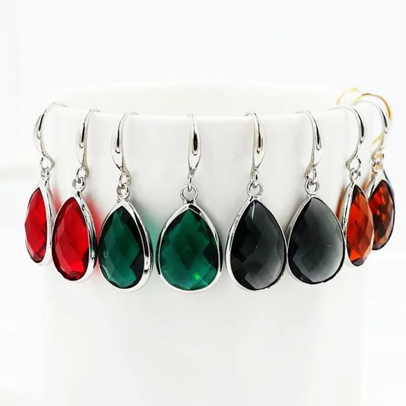 Water Drop Zircon Earrings Personality Fashion OL Women Girl Color Earrings Party Weddings Jewelry Simple classical Lady Earring
Water Drop Zircon Earrings Personality Fashion OL Women Girl Color Earrings Party Weddings Jewelry Simple classical Lady Earring