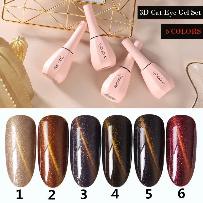 15ml Cat Eye Nail Gel Set UV LED Lamp Dryer With 6pcs Nail Gel Polish Kit Soak Off Set electric Nail drill For Nail Tools
15ml Cat Eye Nail Gel Set UV LED Lamp Dryer With 6pcs Nail Gel Polish Kit Soak Off Set electric Nail drill For Nail Tools