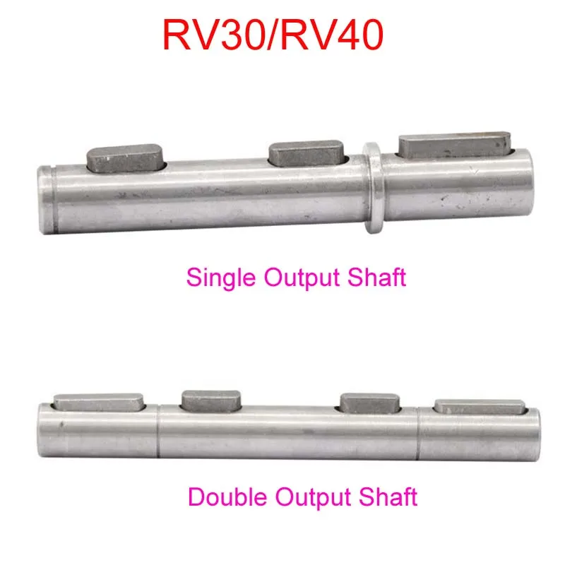 RV30 / RV40 Output Shaft Turbo Turbine Worm Gear Motor Speed Reducer Keyed Single / Double Output Shaft Axis RV Supporting Shaft
RV30 / RV40 Output Shaft Turbo Turbine Worm Gear Motor Speed Reducer Keyed Single / Double Output Shaft Axis RV Supporting Shaft