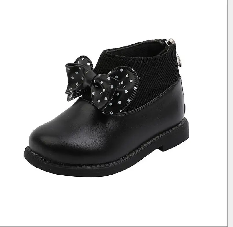 New Children Shoes Boots for Children Plus velvet bow Boots for Girl PU Leather Waterproof Winter Kids Snow Shoes Girls Boots
New Children Shoes Boots for Children Plus velvet bow Boots for Girl PU Leather Waterproof Winter Kids Snow Shoes Girls Boots
