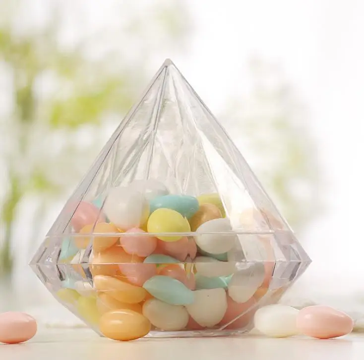 9*9cm Clear Large Plastic Diamond Candy Boxes Wedding Favor Box Candy Holders Banquet Giveaways Free Shipping SN75
9*9cm Clear Large Plastic Diamond Candy Boxes Wedding Favor Box Candy Holders Banquet Giveaways Free Shipping SN75