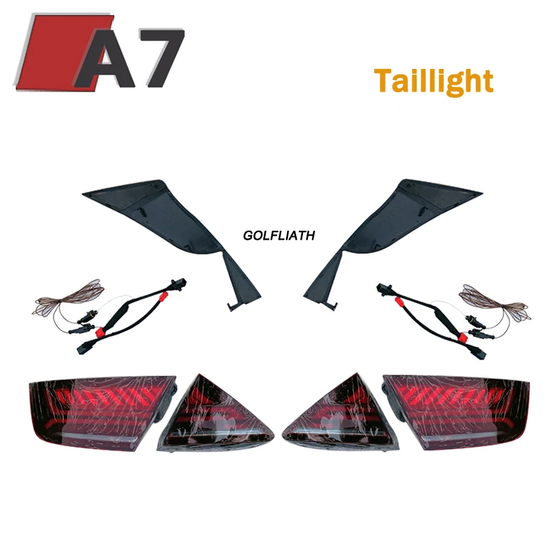 Car Styling for AUDI A7 LED taillight 2011 2012 2013 2014 2015 2016 2017 Rear Lamp Parking Brake Turn Signal Lights
Car Styling for AUDI A7 LED taillight 2011 2012 2013 2014 2015 2016 2017 Rear Lamp Parking Brake Turn Signal Lights