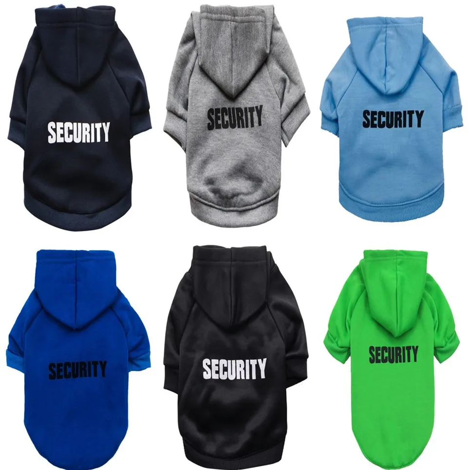 Security Cat Clothes Pet Cat Coats Jacket Hoodies For Cats Outfit Warm Pet Clothing Rabbit Animals Pet Costume for Pet Dogs
Security Cat Clothes Pet Cat Coats Jacket Hoodies For Cats Outfit Warm Pet Clothing Rabbit Animals Pet Costume for Pet Dogs