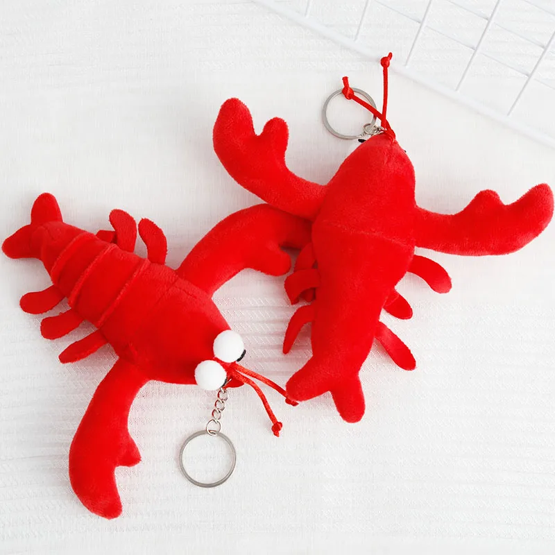 Plush keychain pendant creative cartoon crayfish plush toy animal soft stuffed doll gift toy boy girl gift WJ592
Plush keychain pendant creative cartoon crayfish plush toy animal soft stuffed doll gift toy boy girl gift WJ592
