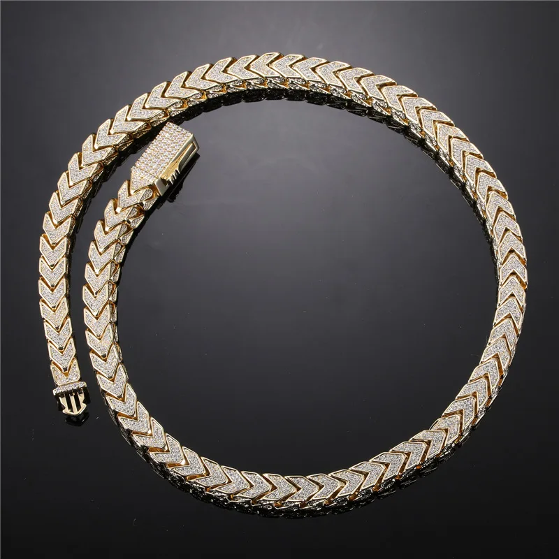HIP Hop Claw Set 5A+ Cubic Zirconia Bling Iced Out 8mm 3D Cube Link Chain Necklace for Men Rapper Jewelry Gold Silver Color
HIP Hop Claw Set 5A+ Cubic Zirconia Bling Iced Out 8mm 3D Cube Link Chain Necklace for Men Rapper Jewelry Gold Silver Color