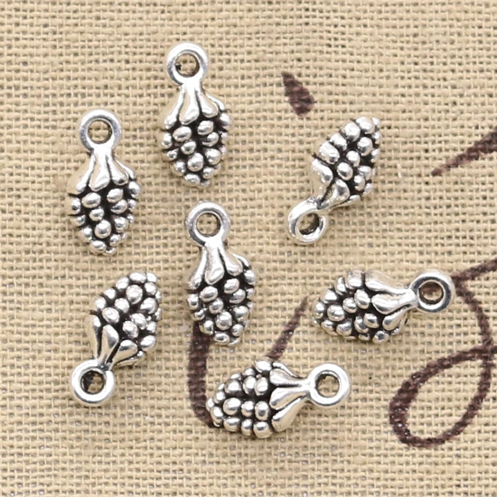 30pcs Charms Pinecone Pine Cone Nut 13x7mm Antique Bronze Silver Color Pendants DIY Making Findings Handmade Tibetan Jewelry
30pcs Charms Pinecone Pine Cone Nut 13x7mm Antique Bronze Silver Color Pendants DIY Making Findings Handmade Tibetan Jewelry