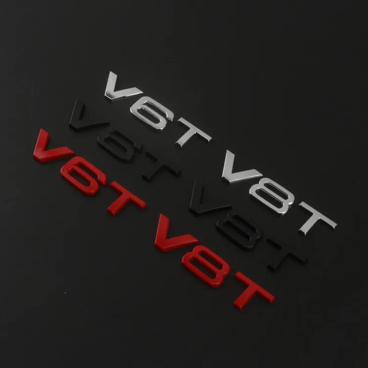1 Pcs 3D Metal V6T V8T W12 Fender Side Body Emblem Tail Trunk Fender Badge Sticker For Audi A4 A3 A5 A6 Q3 Q5 Q7Car Styling
1 Pcs 3D Metal V6T V8T W12 Fender Side Body Emblem Tail Trunk Fender Badge Sticker For Audi A4 A3 A5 A6 Q3 Q5 Q7Car Styling