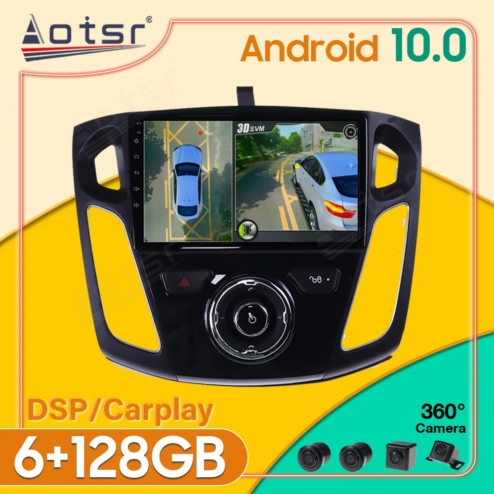 Android 10 6+128GB 360 Camera For Ford Focus 2012-2017 Car Multimedia Player Radio GPS Navigation Stereo Recorder Head Unit
Android 10 6+128GB 360 Camera For Ford Focus 2012-2017 Car Multimedia Player Radio GPS Navigation Stereo Recorder Head Unit