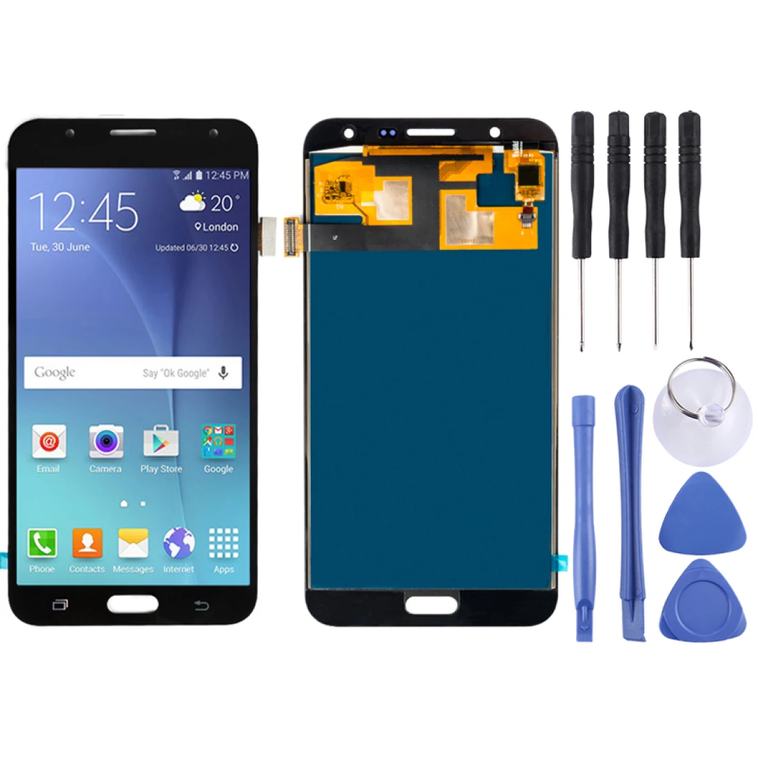 IPartsBuy для Galaxy J7 / J700, J700F, J700F/DS, J700H/DS, J700M, J700M/DS, J700T, J700P ЖК-экран (TFT) + сенсорная панель
IPartsBuy для Galaxy J7 / J700, J700F, J700F/DS, J700H/DS, J700M, J700M/DS, J700T, J700P ЖК-экран (TFT) + сенсорная панель