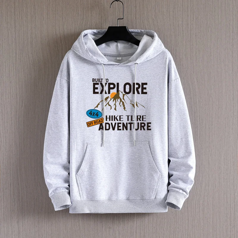 Spring Autumn 2022 New Cotton Hoodie Men's Fashion Trend Solid Printed Comfortable Casual Hoodie Men's Wear
Spring Autumn 2022 New Cotton Hoodie Men's Fashion Trend Solid Printed Comfortable Casual Hoodie Men's Wear