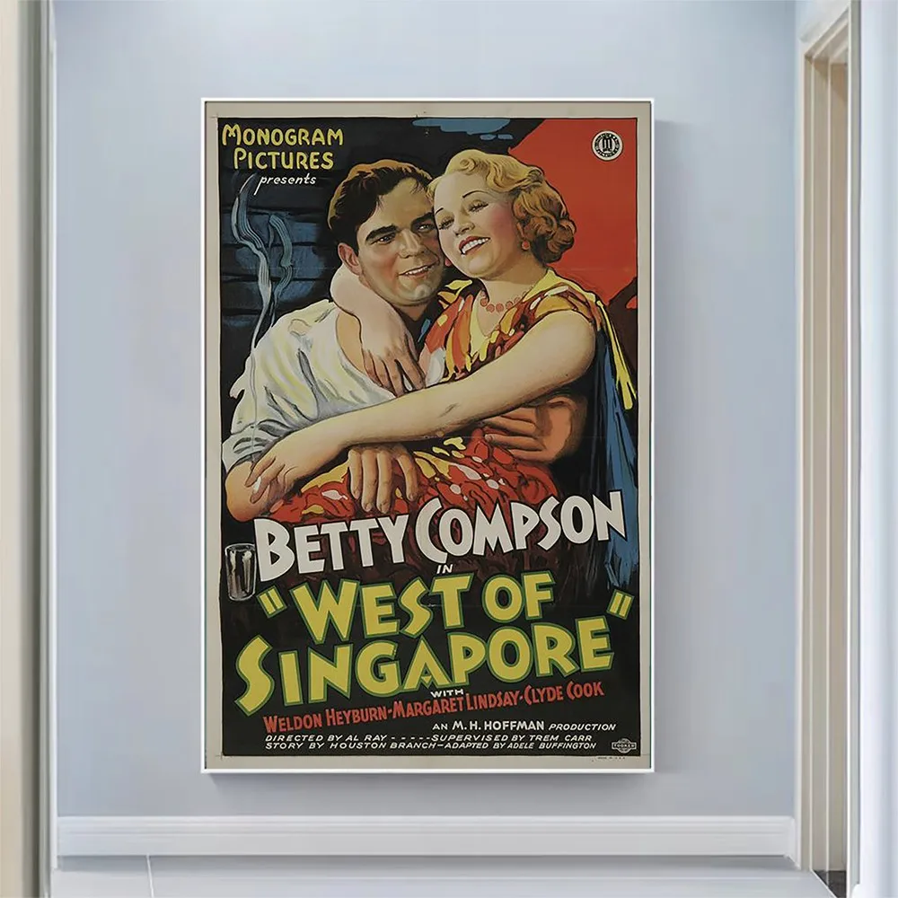 V2147 West of Singapore Vintage Classic Movie Wall Silk Cloth HD Poster Art Home Decoration Gift
V2147 West of Singapore Vintage Classic Movie Wall Silk Cloth HD Poster Art Home Decoration Gift