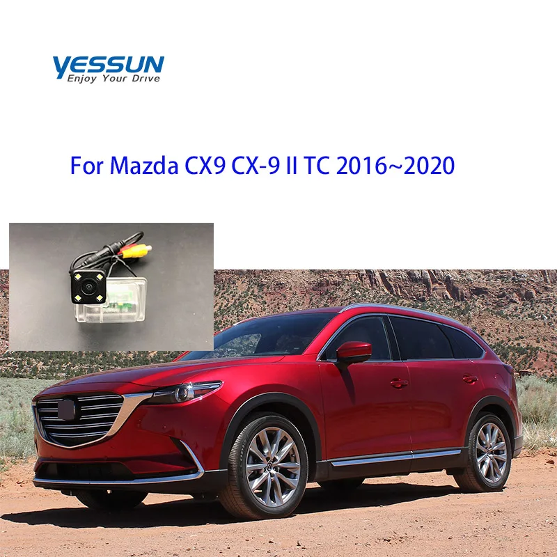 Fisheye Car Reverse Rear View Camera For Mazda CX9 CX-9 II TC 2016 2017 2018 2019 2020 License plate backup camera
Fisheye Car Reverse Rear View Camera For Mazda CX9 CX-9 II TC 2016 2017 2018 2019 2020 License plate backup camera