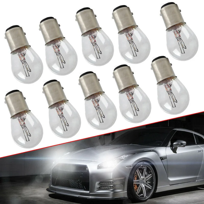 10PCS Universal 1157 12V Light Bulbs Auto Car Brake Stop Signal Turn Reverse Tail Lamp S25 Car Lights Accessories Car Styling
10PCS Universal 1157 12V Light Bulbs Auto Car Brake Stop Signal Turn Reverse Tail Lamp S25 Car Lights Accessories Car Styling