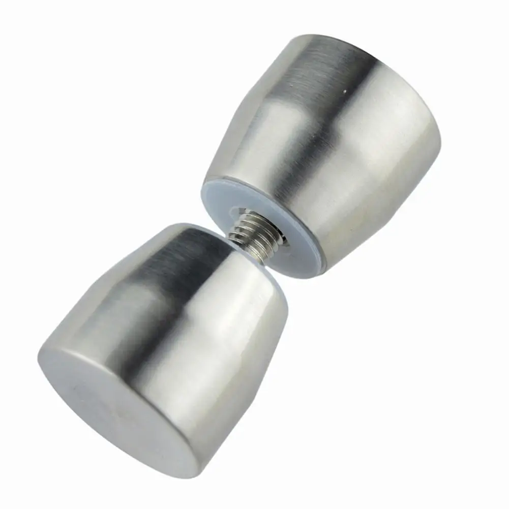 Double sided knobs Handle Stainless Steel Back-to-Back Glass Door Knob Puller Push Bathroom Shower Handle
Double sided knobs Handle Stainless Steel Back-to-Back Glass Door Knob Puller Push Bathroom Shower Handle