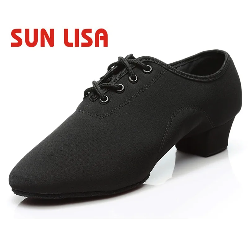 SUN LISA Black Men's Indoor & Outdoor Oxford Leather & Rubber Sole Chunky Heel Sneaker Ballroom Modern Latin Dance Shoes
SUN LISA Black Men's Indoor & Outdoor Oxford Leather & Rubber Sole Chunky Heel Sneaker Ballroom Modern Latin Dance Shoes