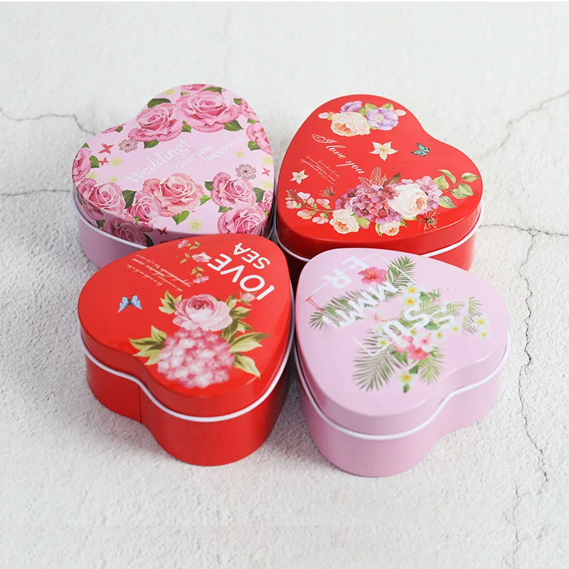 Heart-Shaped Tinplate Box Wedding Candy Case Sundries Storage Can Portable Biscuits Jewelry Packaging Containers Jar Metal Tank
Heart-Shaped Tinplate Box Wedding Candy Case Sundries Storage Can Portable Biscuits Jewelry Packaging Containers Jar Metal Tank