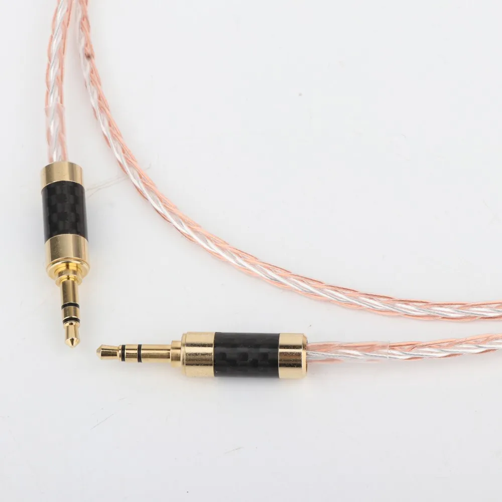Preffair Top Quality 8Cores OCC Headphone cable 3.5mm Male to 3.5mm Male Stereo Audio Hifi Audio cable car AUX wire jump cable
Preffair Top Quality 8Cores OCC Headphone cable 3.5mm Male to 3.5mm Male Stereo Audio Hifi Audio cable car AUX wire jump cable
