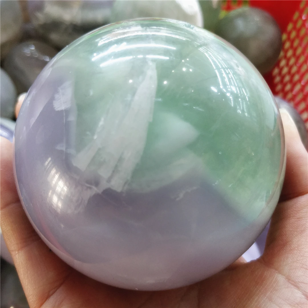 Natural Macaron Color Fluorite Crystal Sphere Quartz Mineral Ball Ornament Stone Products Aesthetic Jewelry Healing Decor Salon
Natural Macaron Color Fluorite Crystal Sphere Quartz Mineral Ball Ornament Stone Products Aesthetic Jewelry Healing Decor Salon