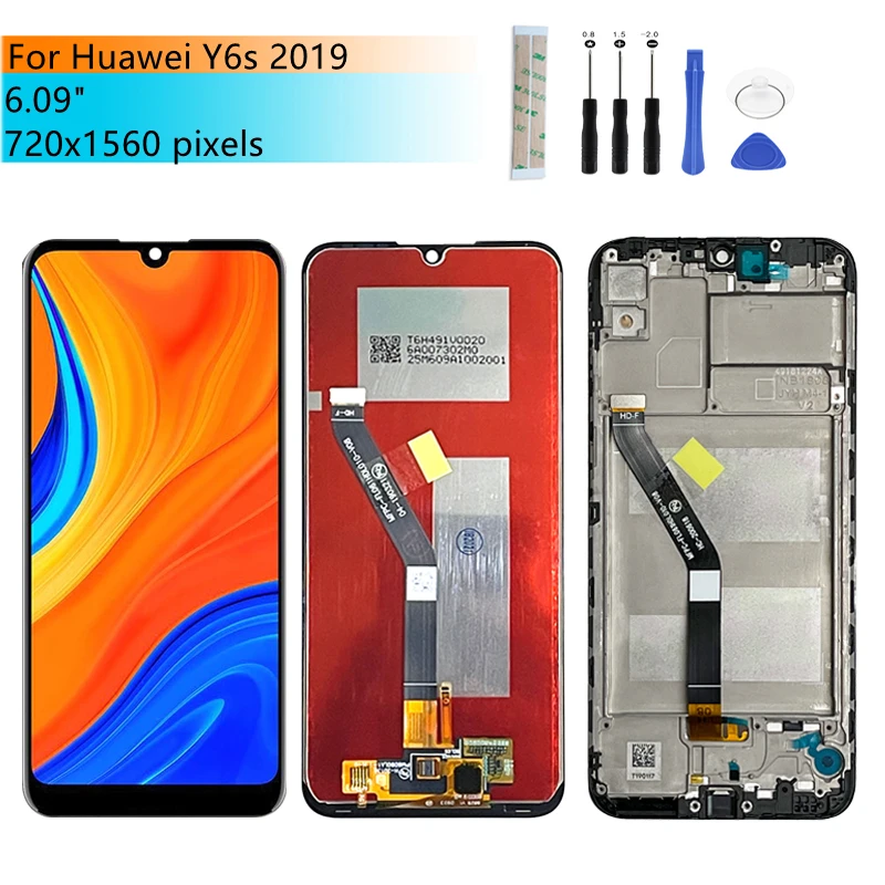 ЖК-дигитайзер в сборе для HUAWE Y6s 2019, сенсорный экран, дигитайзер с рамкой, детали для ремонта экрана 6,09 дюйма
ЖК-дигитайзер в сборе для HUAWE Y6s 2019, сенсорный экран, дигитайзер с рамкой, детали для ремонта экрана 6,09 дюйма