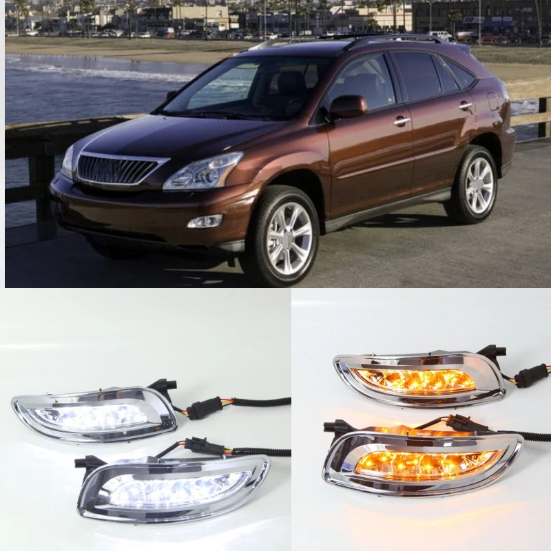 2 шт. светодиодный светильник дневного света для Lexus RX300 RX330 RX350 2003 - 2009 желтый сигнал поворота водонепроницаемый 12 В DRL противотуманная фара украшение
2 шт. светодиодный светильник дневного света для Lexus RX300 RX330 RX350 2003 - 2009 желтый сигнал поворота водонепроницаемый 12 В DRL противотуманная фара украшение