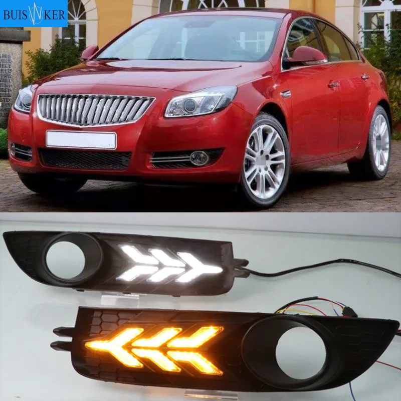 1 Pair LED DRL Daytime Running Lights Daylight With Turn Signal and Night Blue Lamp For Buick Opel Regal Insignia 2009-2013
1 Pair LED DRL Daytime Running Lights Daylight With Turn Signal and Night Blue Lamp For Buick Opel Regal Insignia 2009-2013