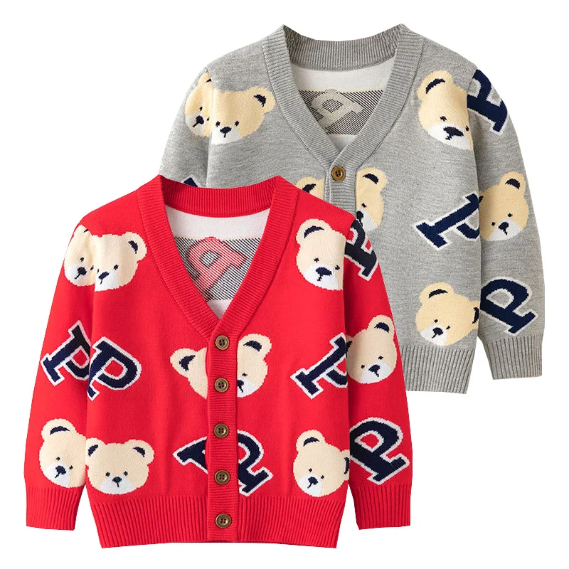 Cute Bear Toddler Girl Winter Clothes Cotton Blend Children's Sweaters Autumn Fall Knitted Wear Kids Clothes
Cute Bear Toddler Girl Winter Clothes Cotton Blend Children's Sweaters Autumn Fall Knitted Wear Kids Clothes