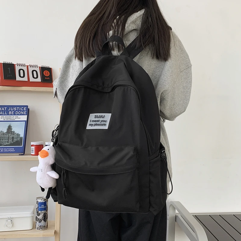 Simple Campus Women's Backpack Harajuku Large Capacity 15.6 Inch Laptop School Bags for Teenage Girls Ins Men Women Travel Bags
Simple Campus Women's Backpack Harajuku Large Capacity 15.6 Inch Laptop School Bags for Teenage Girls Ins Men Women Travel Bags