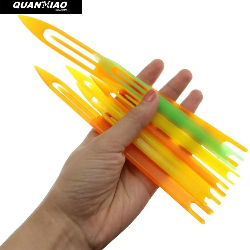 8pcs Needle Plastic Net Shuttle Fishing Repair Net Line Tool Shuttles Mending Weaving Repair Netting Fishing Nets Accessories
8pcs Needle Plastic Net Shuttle Fishing Repair Net Line Tool Shuttles Mending Weaving Repair Netting Fishing Nets Accessories