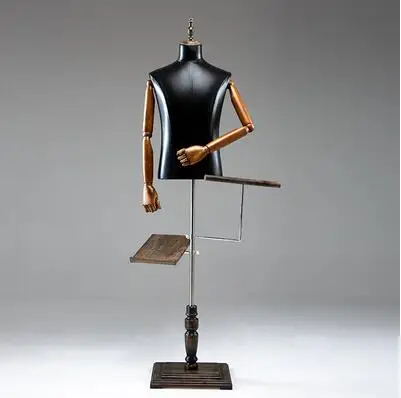 Half Length Leather Male Mannequin, Body Wood Hand Model, Clothing Store Display, Fake Trouser, Bracket Suit, D239, 3Style
Half Length Leather Male Mannequin, Body Wood Hand Model, Clothing Store Display, Fake Trouser, Bracket Suit, D239, 3Style