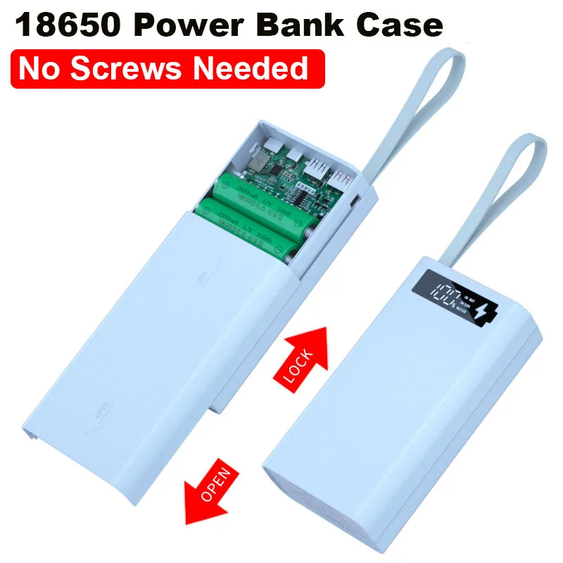 DIY чехол для аккумулятора 18650 для 12*18650 DIY Power Bank PD QC3.0 Быстрая зарядка 10 Вт быстрая Беспроводная зарядка
DIY чехол для аккумулятора 18650 для 12*18650 DIY Power Bank PD QC3.0 Быстрая зарядка 10 Вт быстрая Беспроводная зарядка