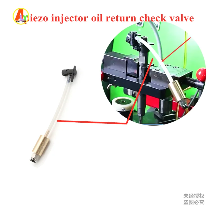 1PCS 10bars Pressure Piezo Injector Test Oil Return Check Valve Booster with Tube Quick Connect Joints Common Rail
1PCS 10bars Pressure Piezo Injector Test Oil Return Check Valve Booster with Tube Quick Connect Joints Common Rail