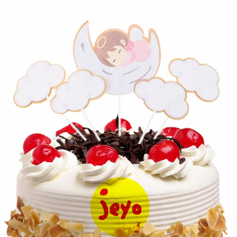 Angel moon baby Set Cake Toppers Glitter DIY Cupcake Topper Cake Flags Kids Boys Happy Birthday Wedding Bride Party Baking Decor
Angel moon baby Set Cake Toppers Glitter DIY Cupcake Topper Cake Flags Kids Boys Happy Birthday Wedding Bride Party Baking Decor