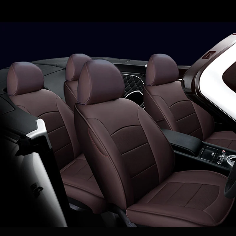 Стайлинг чехлов на сиденья на заказ для Volvo XC40, чехлы на сиденья 2018-2022, аксессуары для подушек для автомобильных сидений из воловьей кожи и ПВХ
Стайлинг чехлов на сиденья на заказ для Volvo XC40, чехлы на сиденья 2018-2022, аксессуары для подушек для автомобильных сидений из воловьей кожи и ПВХ
