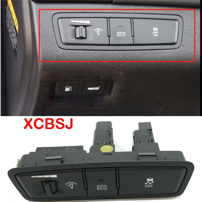 Instrument brightness adjustment headlight adjustment ECO OFF switch assy FOR Hyundai Sonata YF i45 2011-2014 OEM 933103S000RY 
Instrument brightness adjustment headlight adjustment ECO OFF switch assy FOR Hyundai Sonata YF i45 2011-2014 OEM 933103S000RY