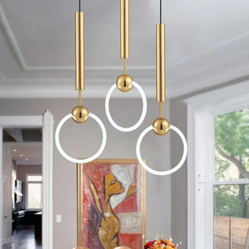 postmodern Nordic led circle pendant light dining-room bar corridor study single-head bed kitchen hanging lamp
postmodern Nordic led circle pendant light dining-room bar corridor study single-head bed kitchen hanging lamp