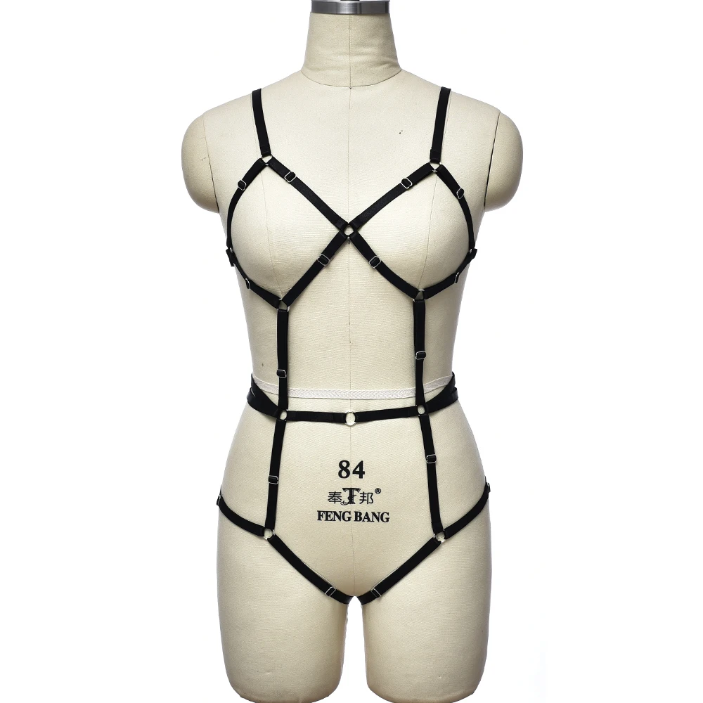 Black Sexy Open Chest Harness Bra Women Bondage Body Harness Set Gothic Rave Wear Adjustable Strap Bondage Lingerie Set
Black Sexy Open Chest Harness Bra Women Bondage Body Harness Set Gothic Rave Wear Adjustable Strap Bondage Lingerie Set
