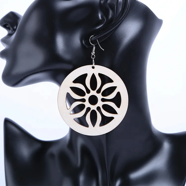 15 Paris Personalized Vintage Hot Selling Wooden Earrings Hollowing Art Wood jewelry Earring
15 Paris Personalized Vintage Hot Selling Wooden Earrings Hollowing Art Wood jewelry Earring