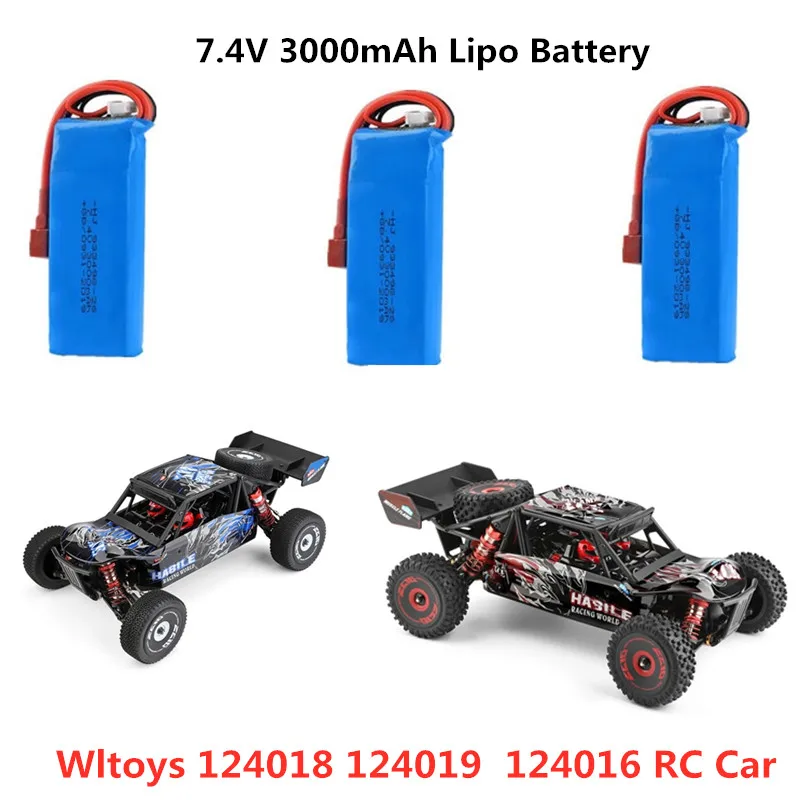 Wltoys WL Battery 124018 124019 124016 RC Car Battery 7.4V 3000mAh Battery For Wltoys 124018 124019 124016 RC Car Parts Battery
Wltoys WL Battery 124018 124019 124016 RC Car Battery 7.4V 3000mAh Battery For Wltoys 124018 124019 124016 RC Car Parts Battery