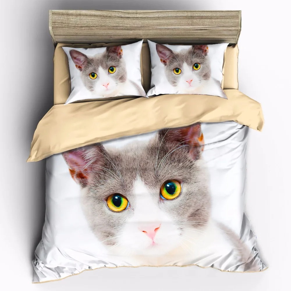AHSME high-definition print Can be customized King Queen Full Double Twin Single Quilt cover Cute Cat bedding set
AHSME high-definition print Can be customized King Queen Full Double Twin Single Quilt cover Cute Cat bedding set