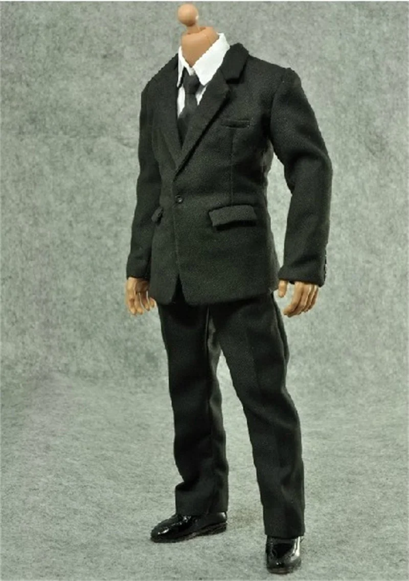 In Stock For Sale 1/6th Black Fashion Black Coat Shirt Tie Pants Can Be Suit Mostly 12 inch Doll Soldier Collection
In Stock For Sale 1/6th Black Fashion Black Coat Shirt Tie Pants Can Be Suit Mostly 12 inch Doll Soldier Collection