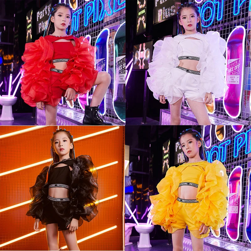 Kids competitions Tops Pants Hip Hop Clothing Jazz Dance wear Costumes Suit Girls Cool Stage wear Ballroom Dancing Outfits
Kids competitions Tops Pants Hip Hop Clothing Jazz Dance wear Costumes Suit Girls Cool Stage wear Ballroom Dancing Outfits
