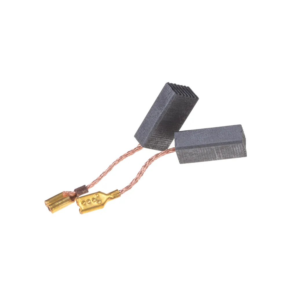 2Pcs/lot 5*8*15 Motor Carbon Brushes 100 Angle Grinder Electric Hammer 6-100/6000/a86 for Electric Hammer/drill Angle Grinder
2Pcs/lot 5*8*15 Motor Carbon Brushes 100 Angle Grinder Electric Hammer 6-100/6000/a86 for Electric Hammer/drill Angle Grinder